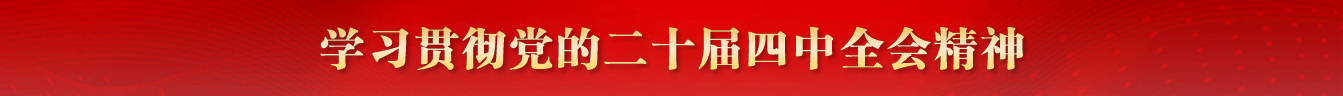 学习贯彻党的二十届四中全会精神